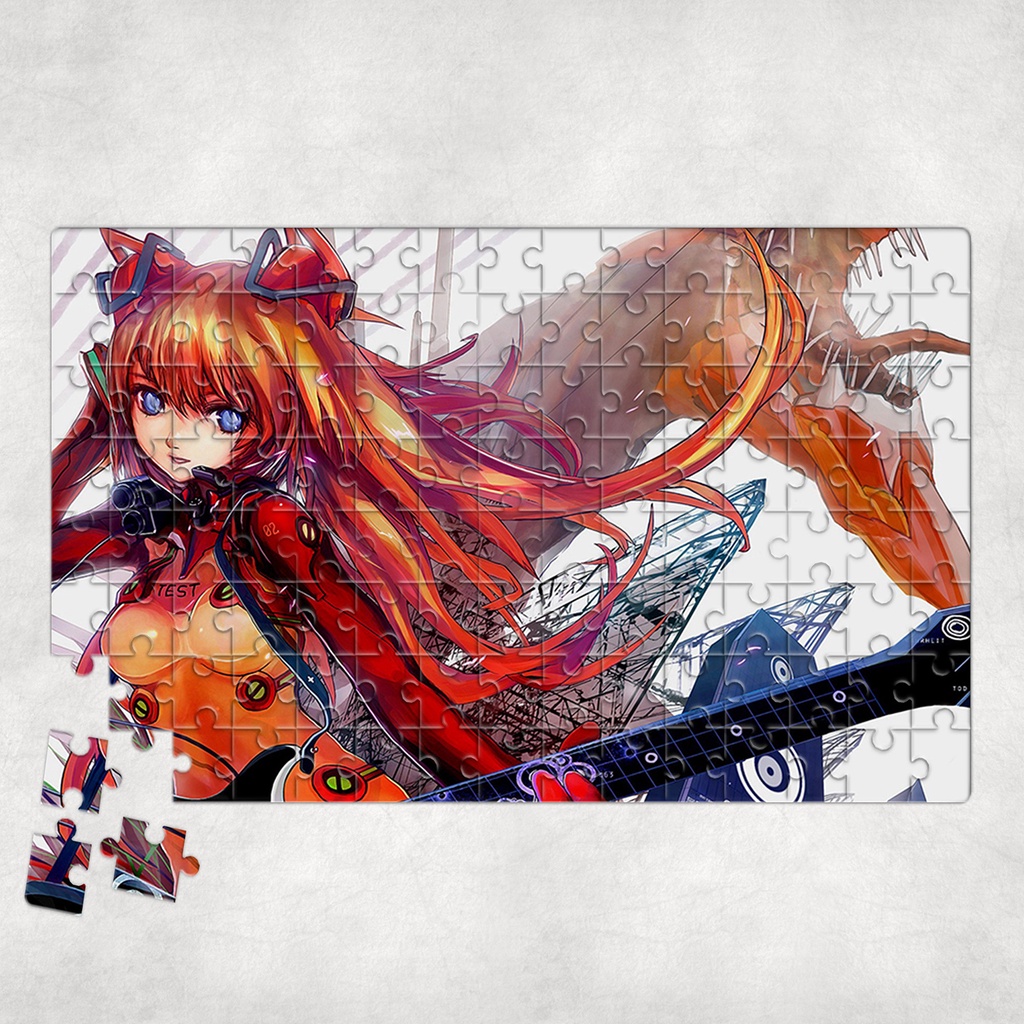 Tranh ghép hình EVANGELION 2 0 YOU CAN - Mẫu 2 - Nhận in theo yêu cầu