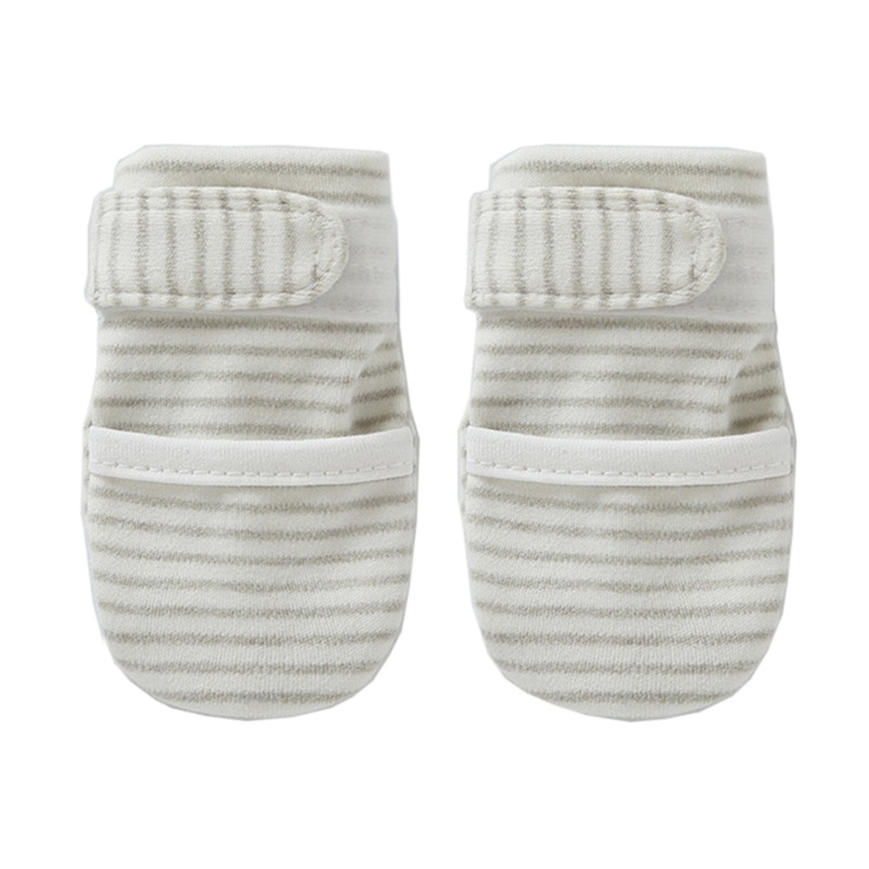 1 Đôi Găng Tay Cotton Mềm Mại Bảo Vệ Chống Xước Cho Bé Sơ Sinh