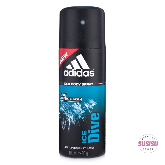 Xịt khử mùi nam Adidas Neo Body Spray 150ml  Team Force/Ice Dive/Adipure EU| Sịt nách nam khử mùi hôi Adidas Pháp