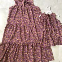 Set đầm hoa nhí  Mẹ và bé