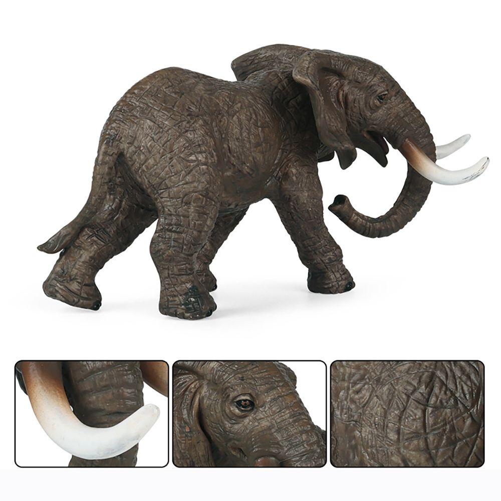 Mô Hình Chú Voi Hoang Dã Sinh Động Như Thật
