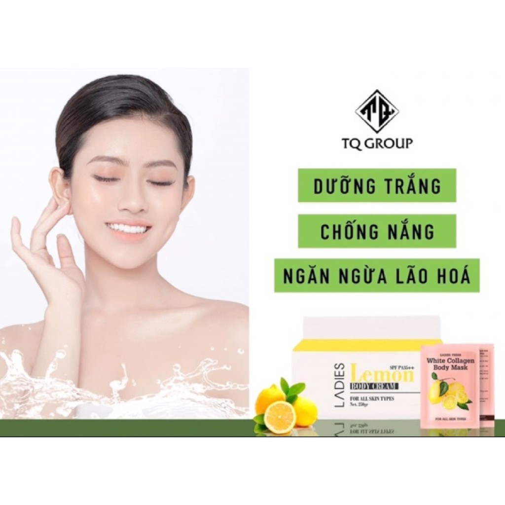[Cao cấp] Kem Body Lemon Chanh Trắng Da Chính Hãng | Thế Giới Skin Care