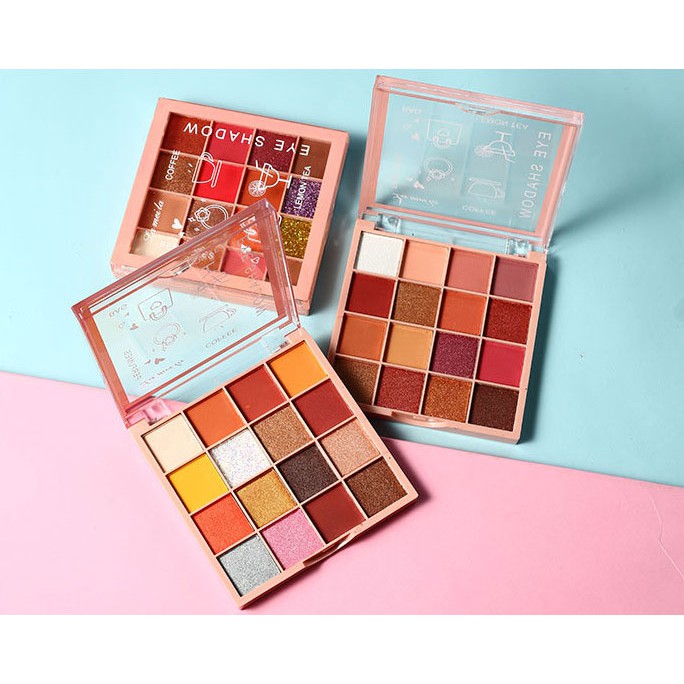 [FREESHIP TỪ 50K] Bảng phấn mắt Lameila Classic 16 Color Eyeshadow Compact