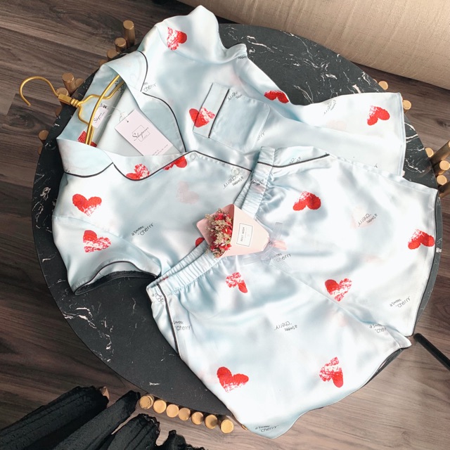 SET LỤA CỘC TAY QUẦN ĐÙI