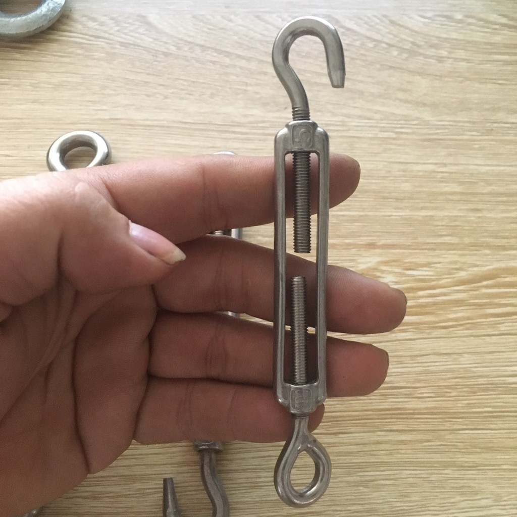 Tăng đơ dây cáp phi [ 5mm - 10mm ] INOX cáp thép giá sỉ