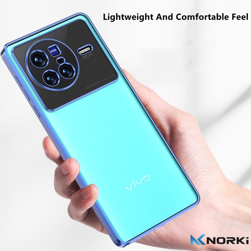 Ốp Lưng Trong Suốt Cho Điện Thoại VIVO X80 X80Pro X70 X70Pro Plus