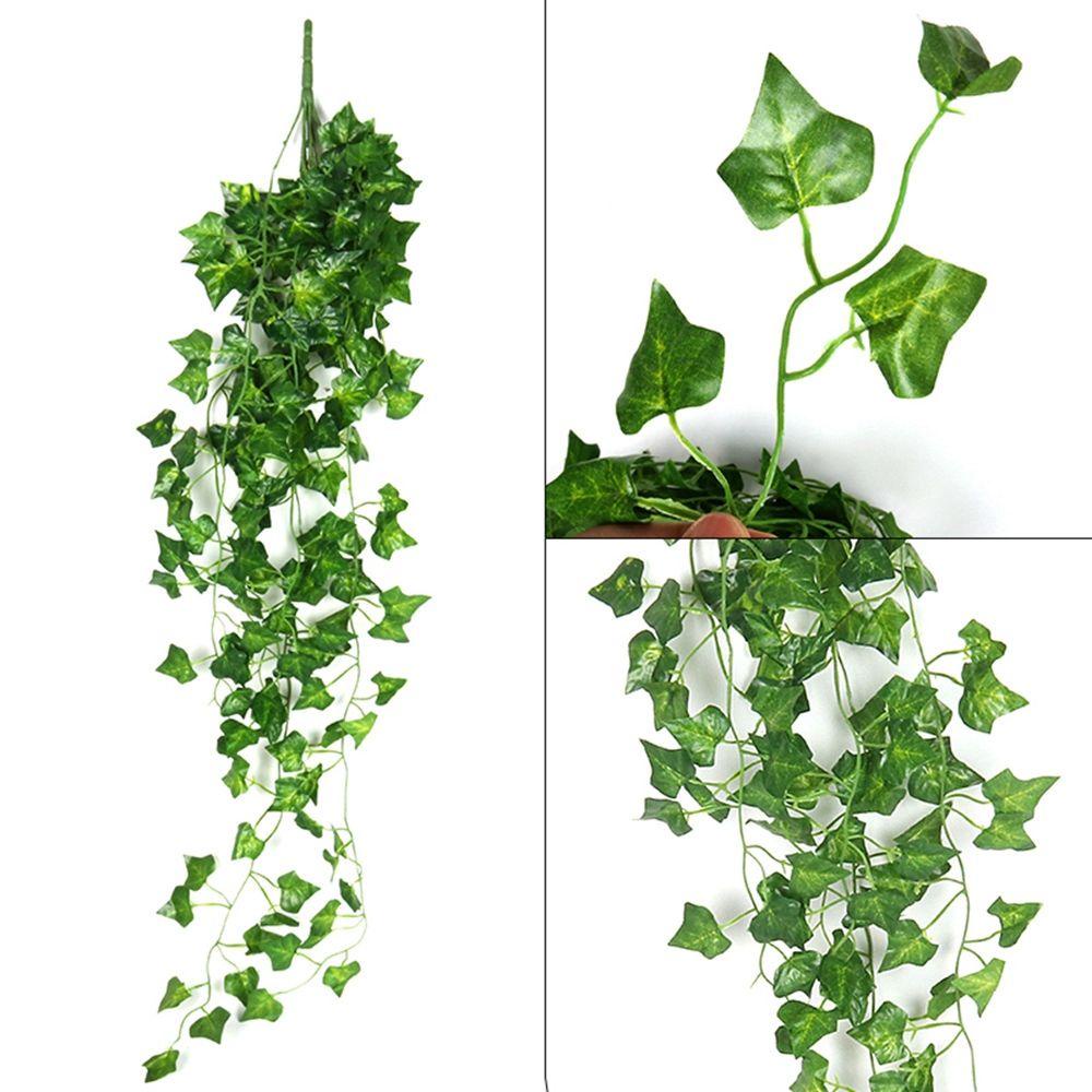 SOMEDAYZL Dây Lá Thường Xuân Giả Trang Trí Nhà Cửa 90cm