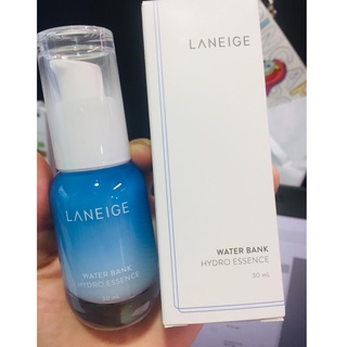 Tinh Chất Cấp Nước Và Giữ Ẩm Cho Da Mềm Mịn, Tươi Sáng Laneige Water Bank Hydro Essence 30ml mẫu mới