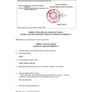 {Mẫu 2020} Kem MỘC QUA (PURE) Ban Đêm