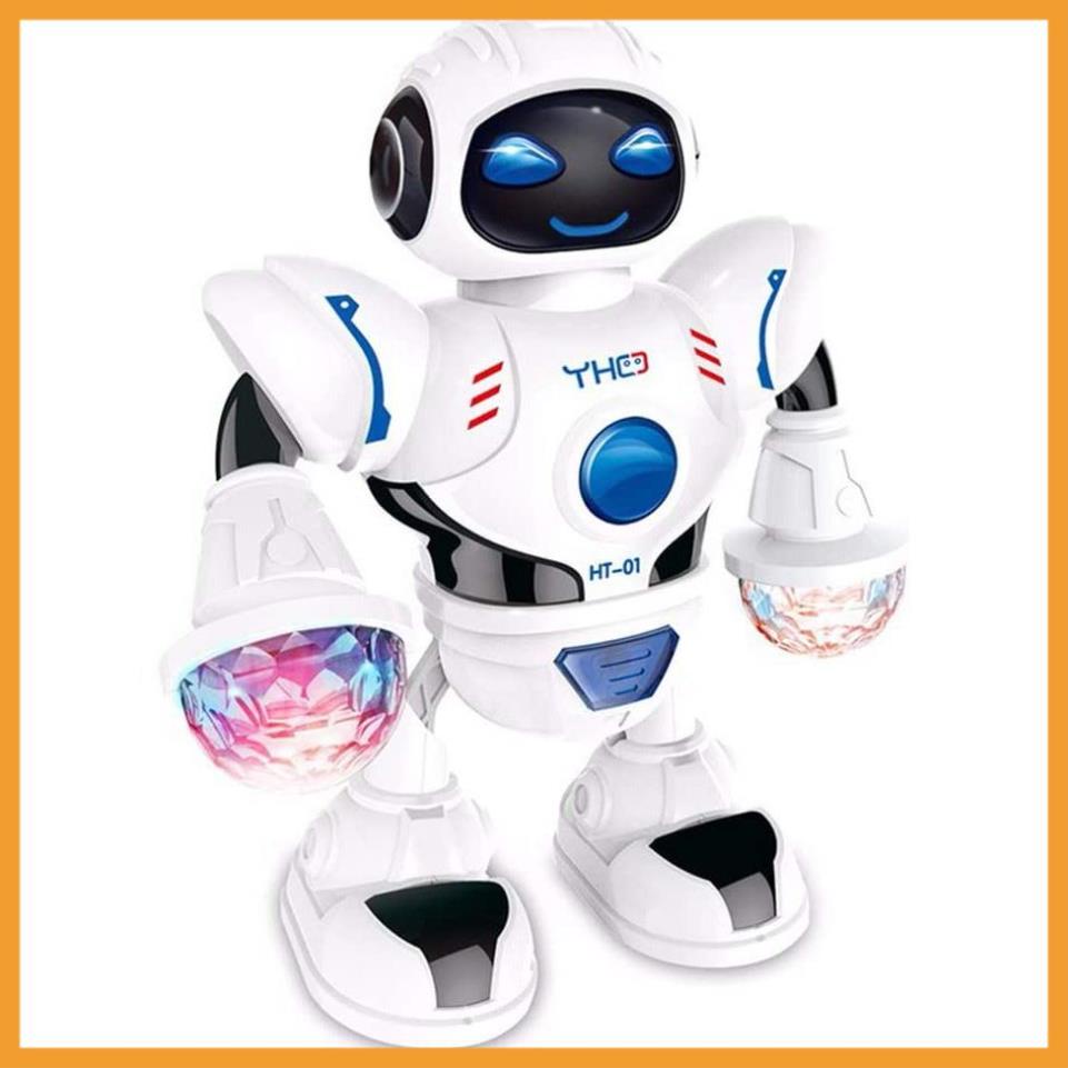 Đồ Chơi Trẻ Em Robot Biết Phát Sáng Và Nhảy Múa Theo Nhạc Cao Cấp