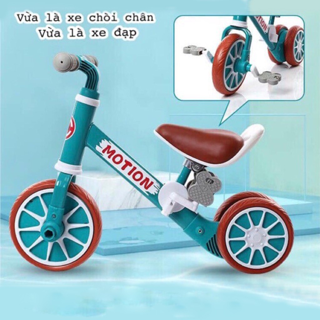 XE CHÒI CHÂN MOTION ✔XE THĂNG BẰNG 3 BÁNH KẾT HỢP XE ĐẠP✔QUÀ TẶNG CHO BÉ✔ PHIÊN BẢN NÂNG CẤP 2021