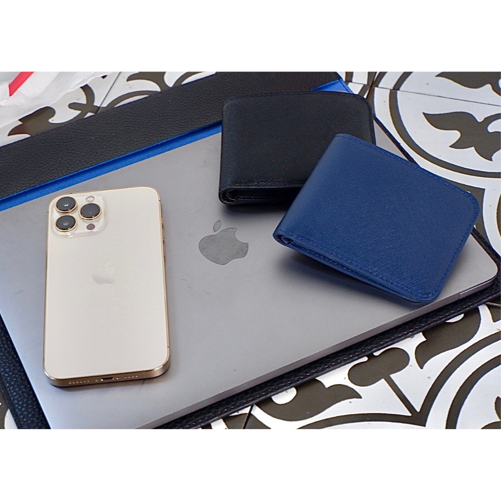 Ví da nam cao cấp, bóp ví nam da bò thật Clément – CM019 - BH 12 tháng