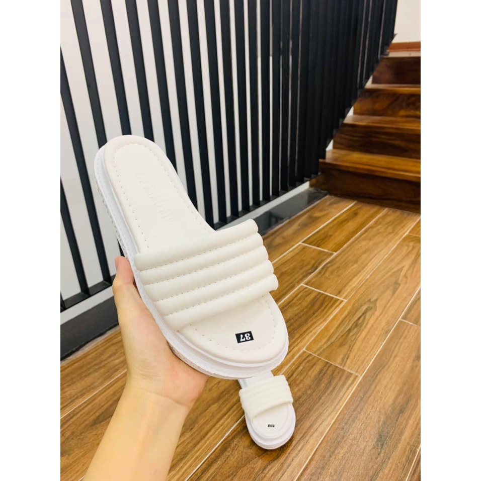 Dép bánh mì đế độn 3p (Form rộng)