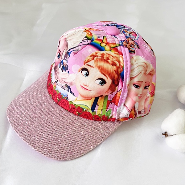 Mũ Nón Lưỡi Trai Chống Nắng Trẻ Em [1-3tuổi], Thiết kế họa tiết thêu hoạt hình dễ thương, Xuân Hè HOT 2021