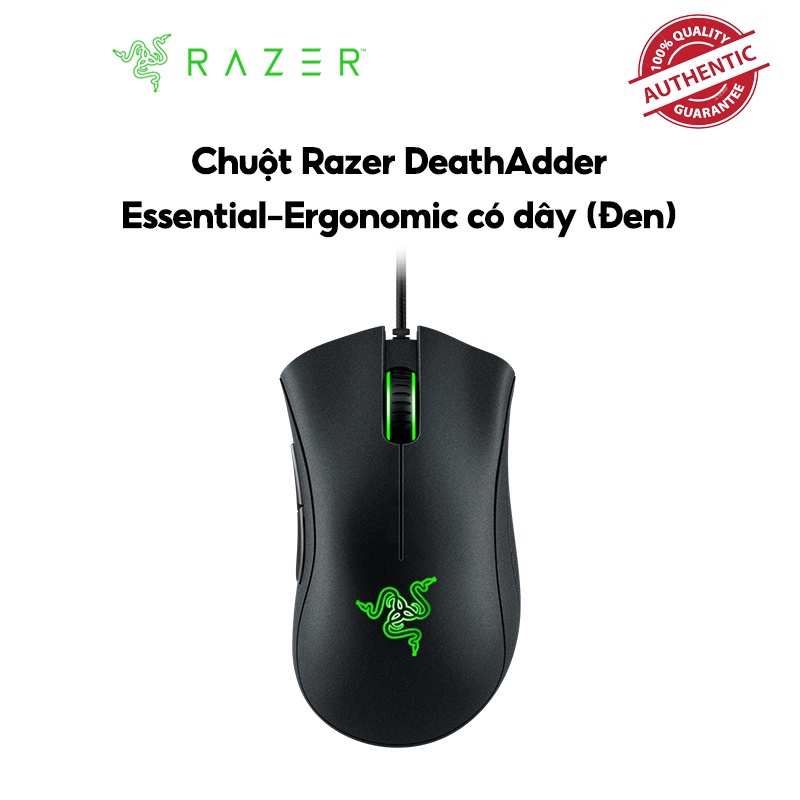 Chuột Gaming Có Dây Razer Deathadder Essential Mới 100% - Chính Hãng ( Bảo Hành 2 Năm )