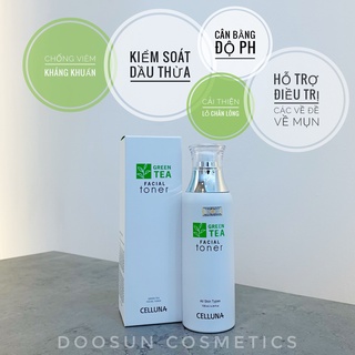 CELLUNA GREEN TEA FACIAL TONER/ NƯỚC HOA HỒNG