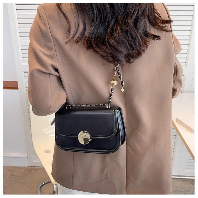 Túi Đeo Chéo Quai Xích Dáng Vuông Nhỏ Thiết Kế Đơn Giản Mới 2022 NB00393