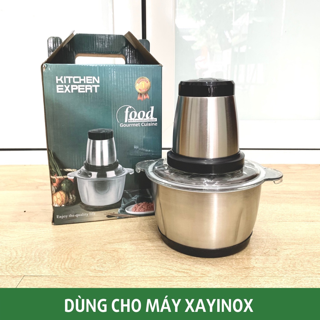 Lưỡi dao máy xay thịt đa năng inox KITCHEN EXPERT cối xay thịt 2 lít