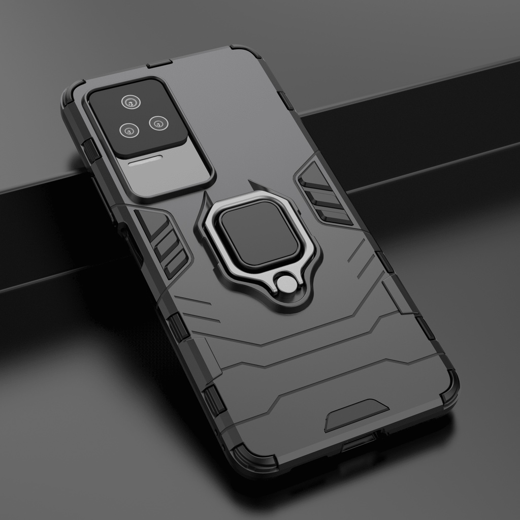 Ốp lưng Redmi K50 / K50 Pro / K60 / K60 Pro Iron Man Iring chống sốc giá đỡ xem phim bảo vệ toàn diện