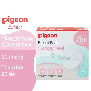 Tấm lót thấm sữa nha đam Pigeon 30 miếng