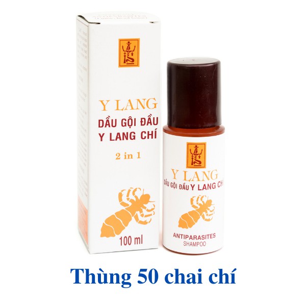 Dầu gội trị chí/ chấy Y Lang 100ml - Thùng 50 chai