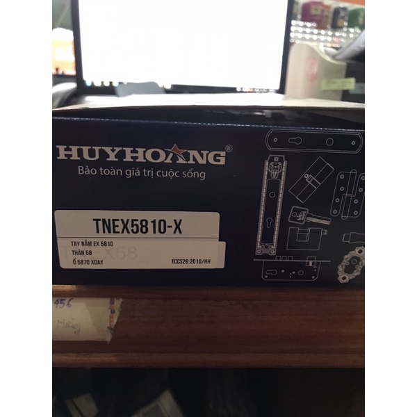 Khoá EX5810- khoá tay gạt thông phòng Huy Hoàng