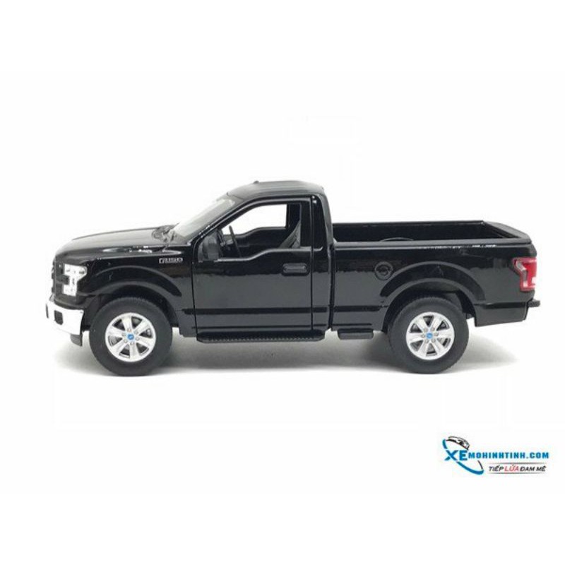 Xe Mô Hình Ford F-150 2015 1:24 Welly (Đen)