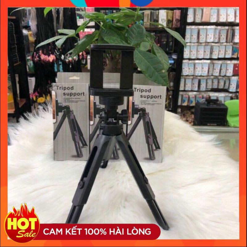 Tripod Support ⚡️𝐅𝐑𝐄𝐄 𝐒𝐇𝐈𝐏⚡️ Tripod Support Mini Cho Điện Thoại, Máy Ảnh - Thiết Kế Thông Minh