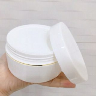 Hủ đựng kem body trắng đục 150g/200g - hu dung kem body