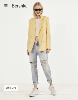 Bershka Straight-cut blazer