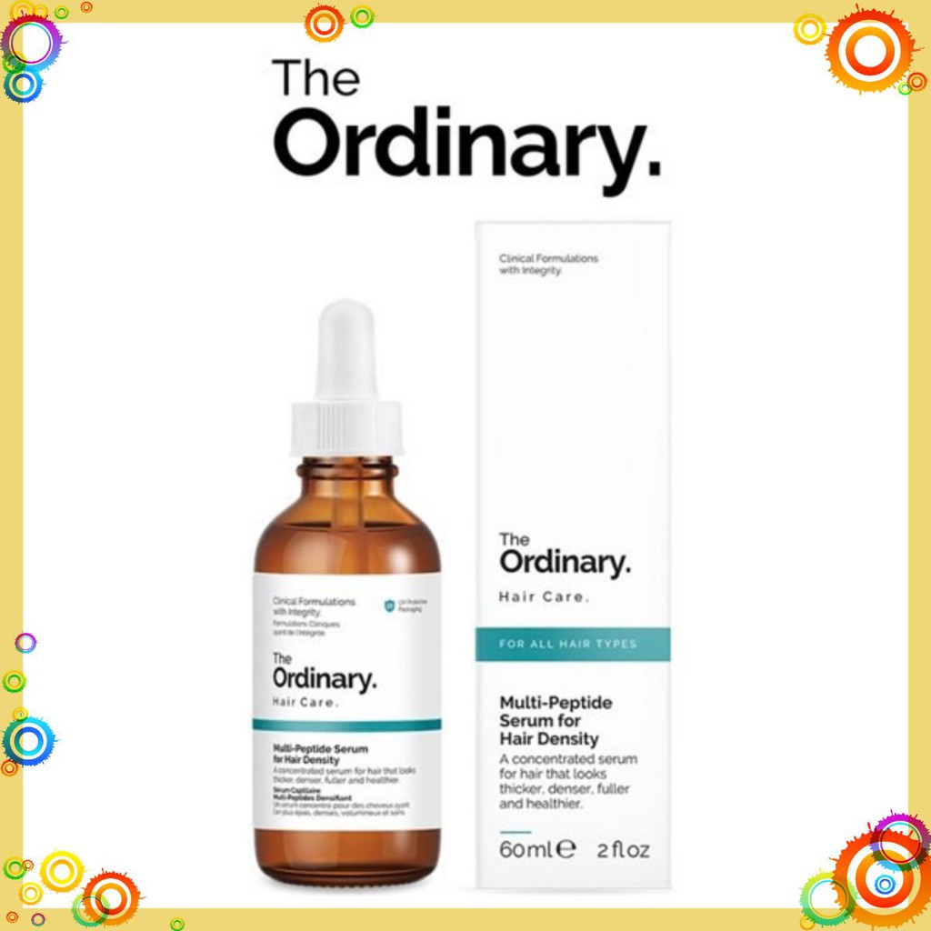 Serum dưỡng dày tóc The Ordinary Multi-Peptide Serum For Hair Density 60ml giá quá mềm