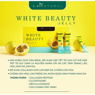 thạch collagen WHITE BEAUTY JELLY (trắng da , chống lão hoá)