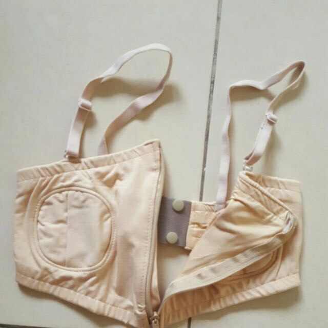 Áo hút sữa rảnh tay tặng kèm dây - Áo hút sữa cotton co giãn 4 chiều freesize có khuy cài, ôm gọn bầu ngực