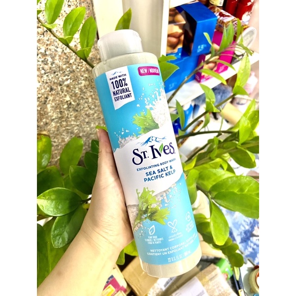 Chai lớn 650ml Sữa Tắm STIVES St.Ives Hương Cam Đào Và Chanh  Pink Lemon &amp; Mandarin Orange Body Wash