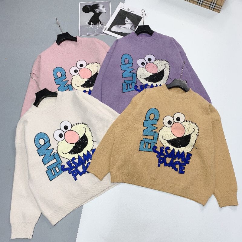 Áo len hoạt hình