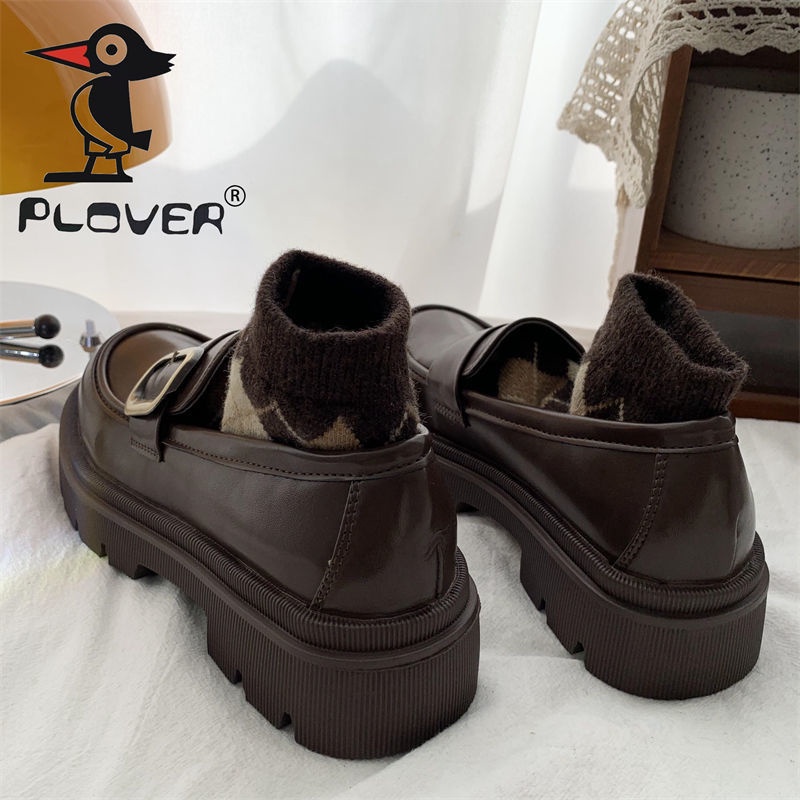 Giày Lười Mary Jane Đế Dày Thiết Kế Dễ Thương