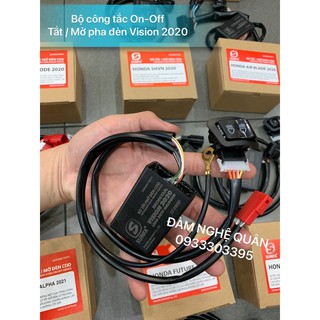 Bộ công tắc ON/OFF Tắt/Mở pha đèn cho Honda