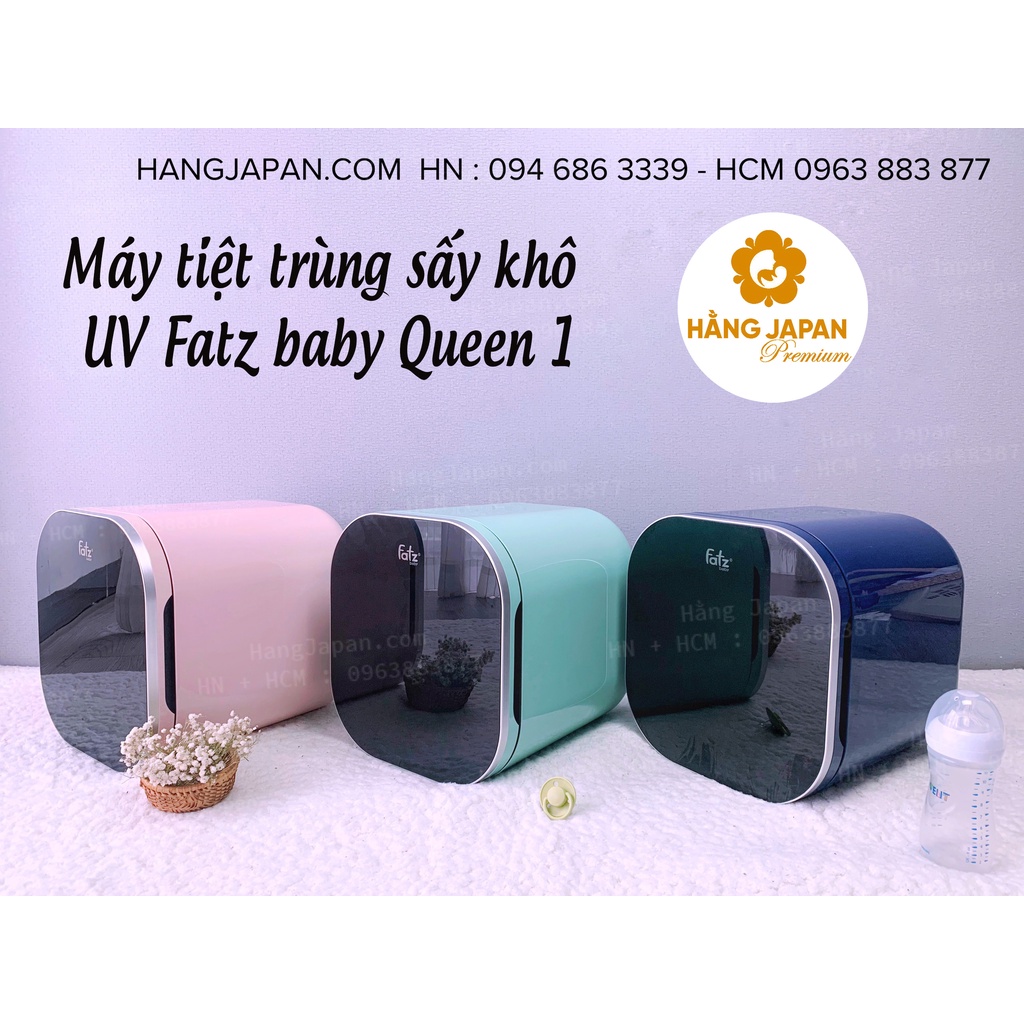 Máy tiệt trùng sấy khô bằng tia UV Fatz Baby Queen 1 FB4716CY - Diệt khuẩn tối ưu, bảo hành chính hãng 1 năm