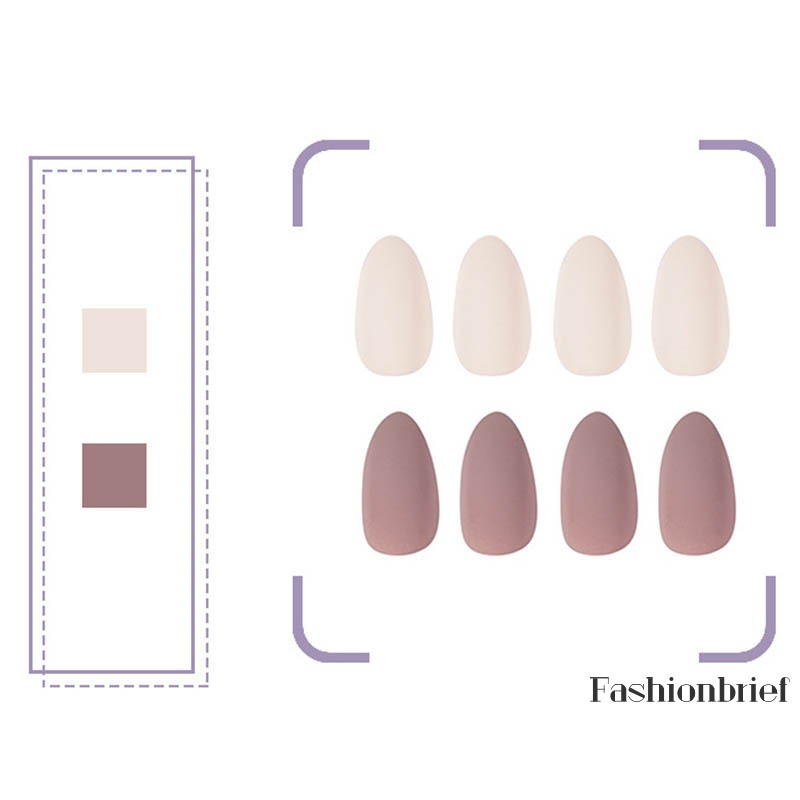 Bộ 24 Móng Tay Giả Chống Thấm Nước Trang Trí Móng Nghệ Thuật Có Thể Tháo Rời