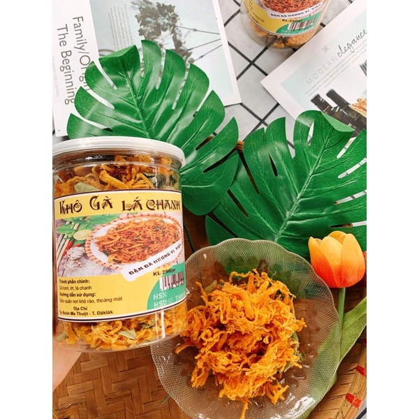 100g_250g_500g KHÔ GÀ LÁ CHANH