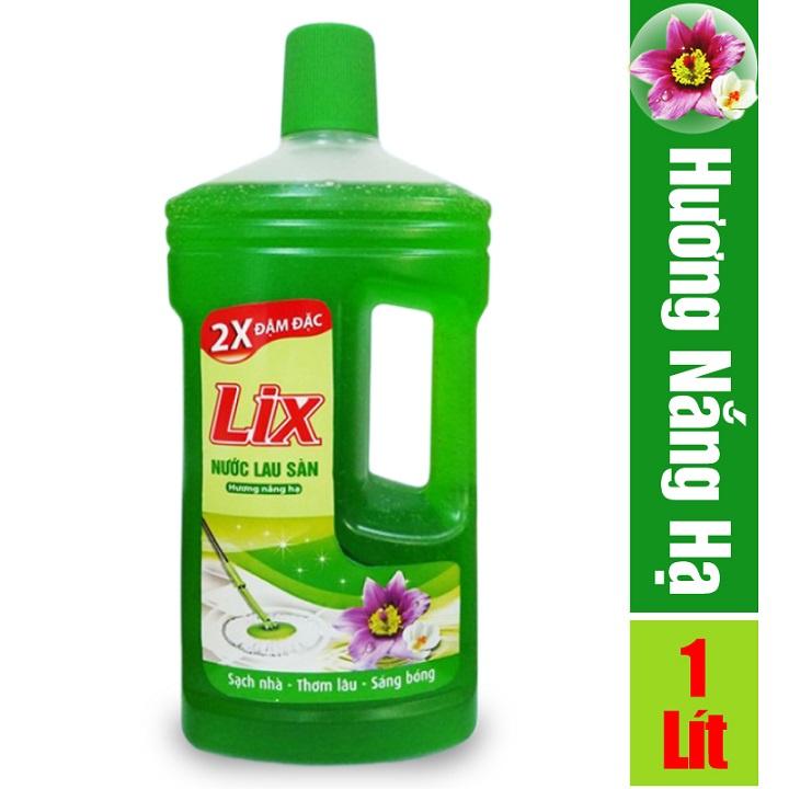 Nước lau sàn Lix hương nắng hạ 1 lít (LD118)