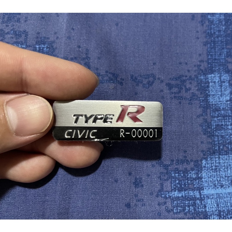 Tem dán Type R trang trí khu cần số CIVIC, CITY, HRV, CRV
