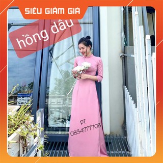 [ẢNH SHOP TỰ CHỤP ] ÁO DÀI LỤA TÂY THI TRƠN CAO CẤP SIÊU ĐẸP