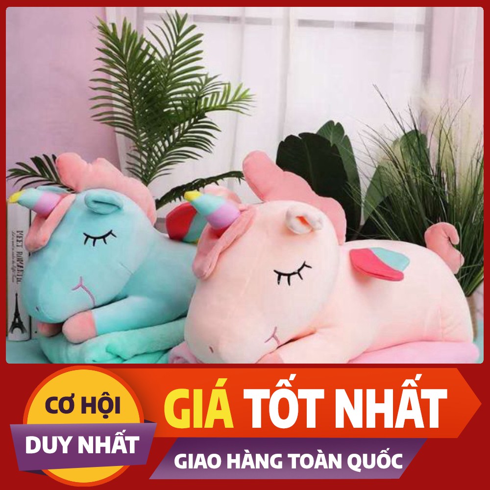 Bộ chăn gối văn phòng hình thú 3 IN 1 siêu mềm min