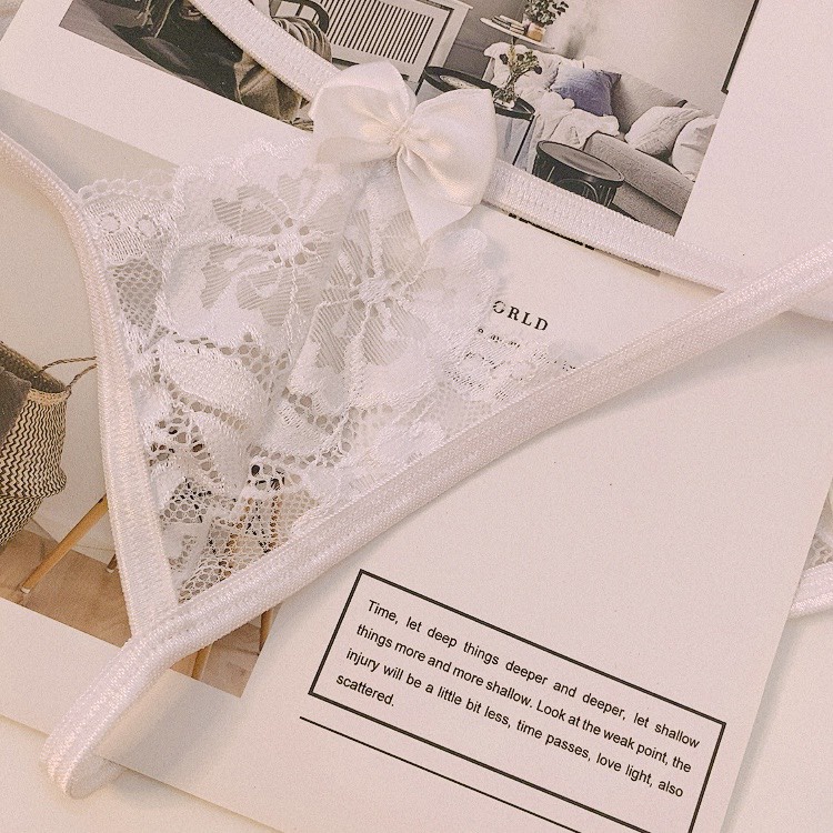 CK115- QUẦN LÓT NỮ REN CÓ DÂY ĐIỀU CHỈNH - KELLYWANG