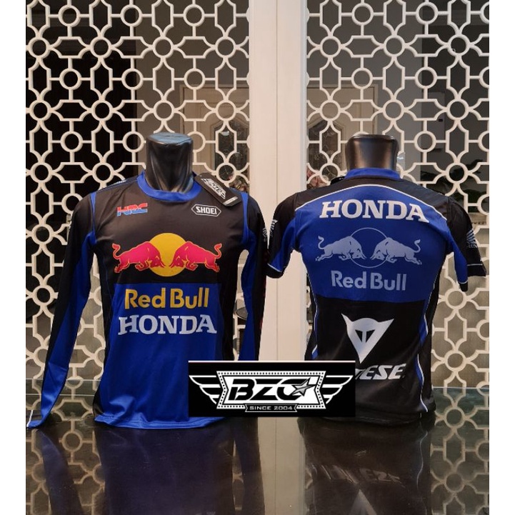 Áo Thun In Logo Xe Mô Tô HONDA RED BULL.NEW ARIVAL.PREMIUM Độc Đáo