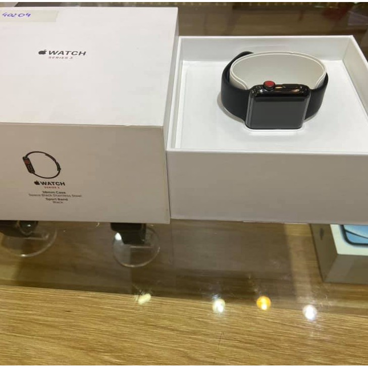 Đồng hồ Apple Watch Series 3 NHÔM | THÉP 38 42mm Đủ phụ kiện, bảo hành chính hãng 12 tháng 1 đổi 1 tại Hải iwatch