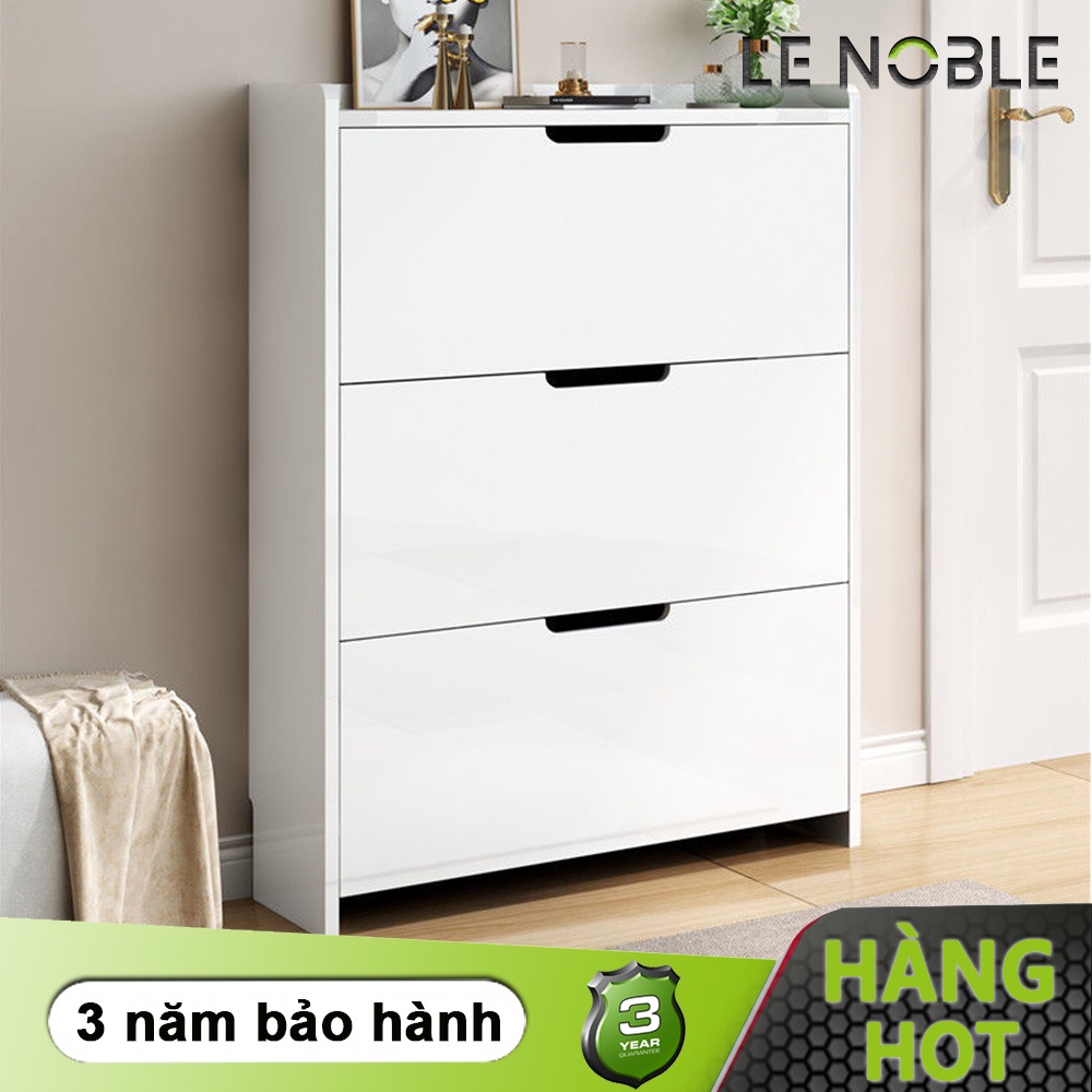LENOBLE Tủ giày Gỗ thông minh cánh lật hiện đại đa năng chính tủ giày tiết kiệm không gian