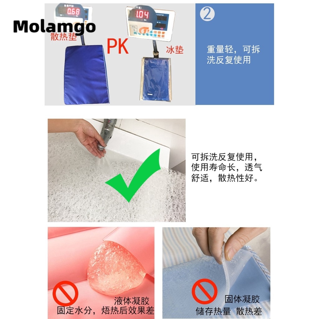 MOLAMGO  Tấm Lưới Tản Nhiệt Thoáng Mát Tiện Dụng Cho Thú Cưng