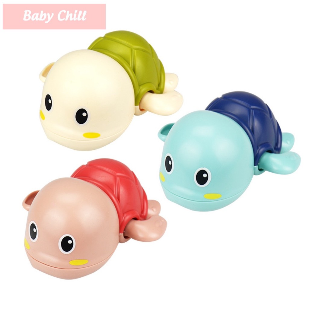 Rùa con bơi lội - Rùa bơi chậu tắm cho bé - Baby Chill